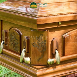 Họa tiết tối giản được khắc trên áo quan hiện đại PALACE – BST Bình Cung