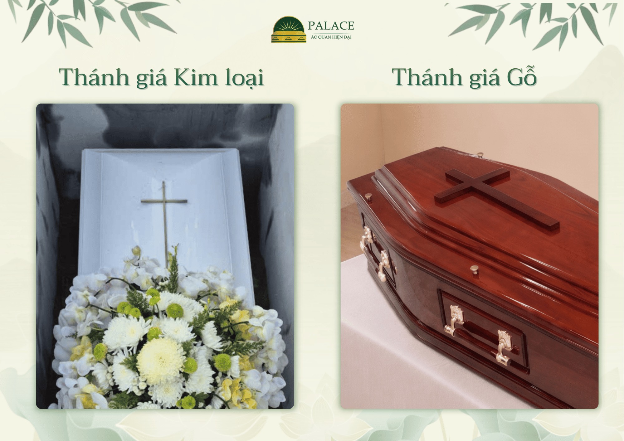 Thánh giá trên quan tài công giáo